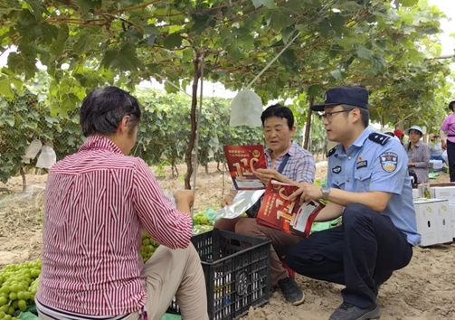 “葡萄警务”护航甜蜜致富路